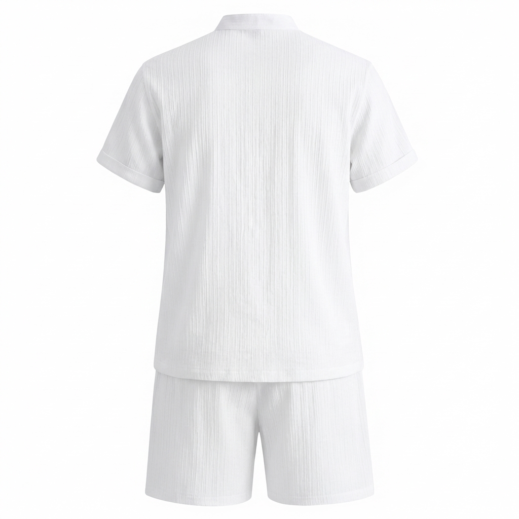 Loria Striped Waffle Set