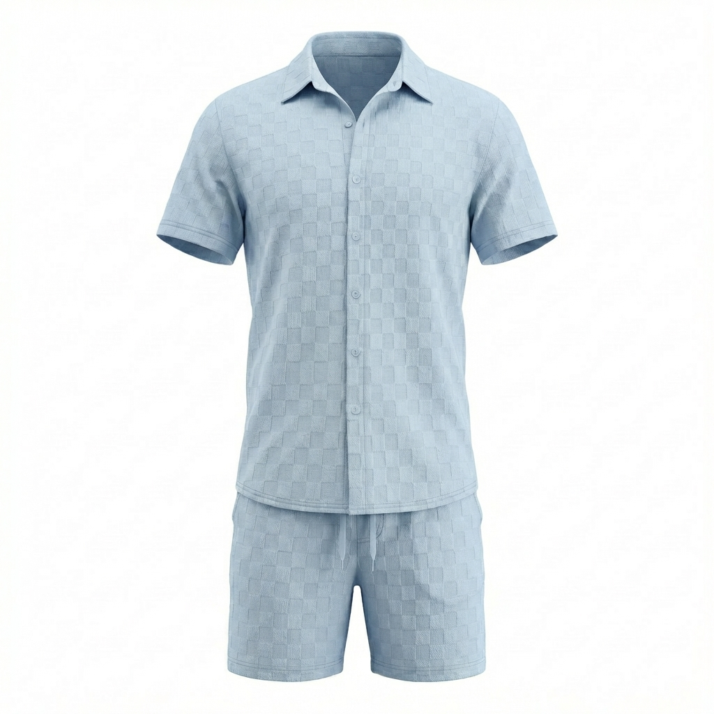 Lucento Shirt and Shorts Set