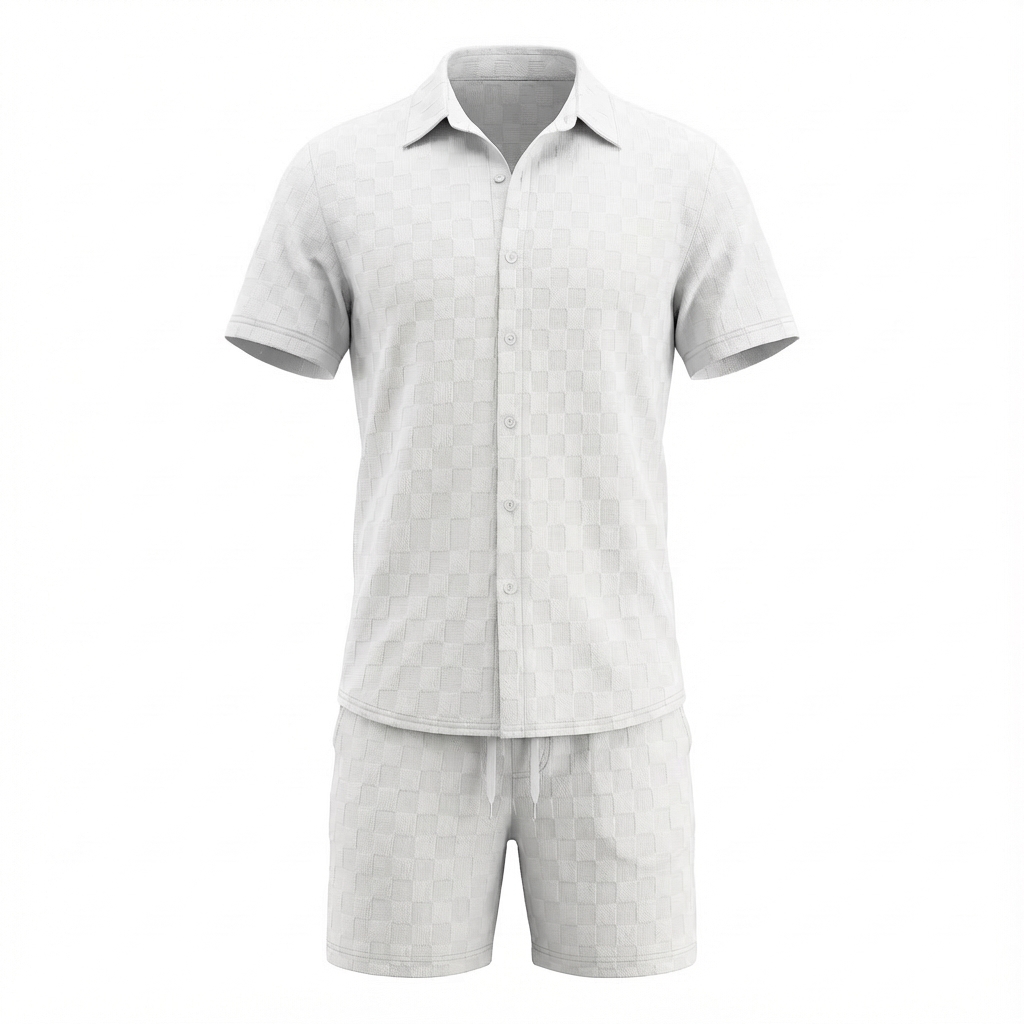 Lucento Shirt and Shorts Set