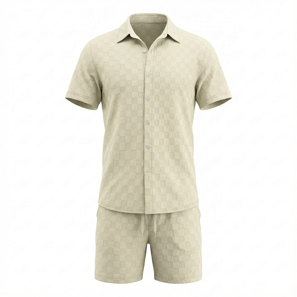 Lucento Shirt and Shorts Set