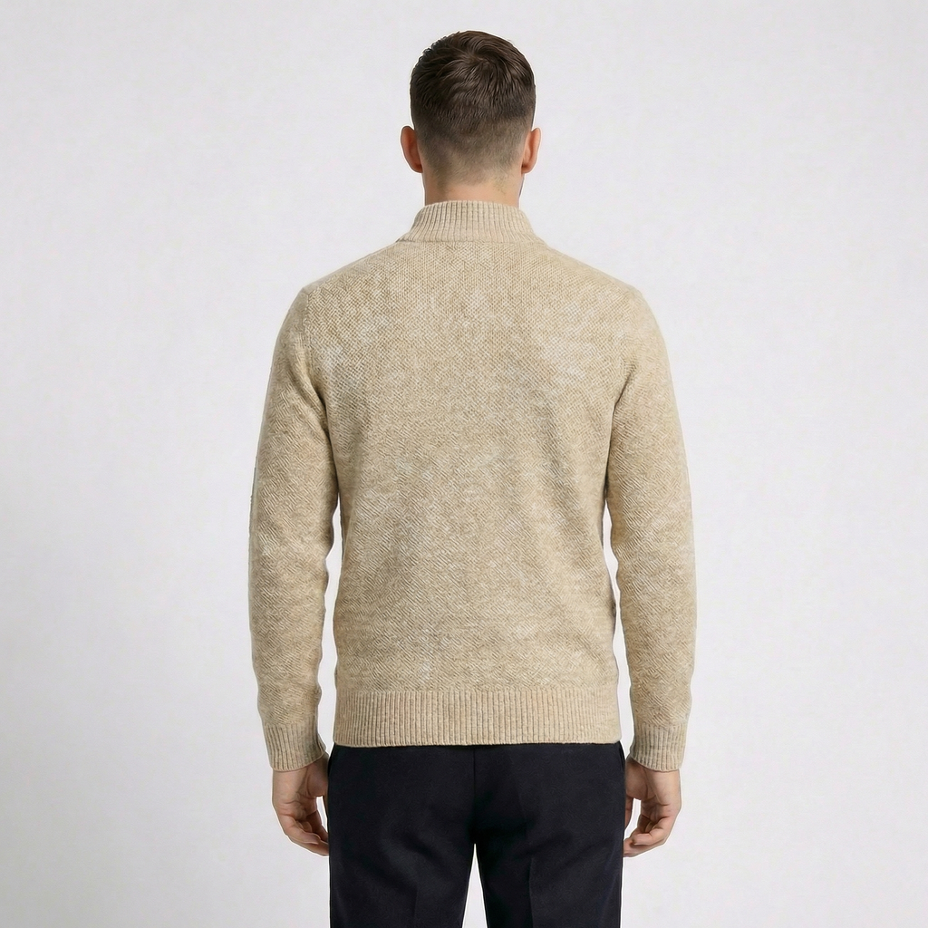 Lucera Textured Zip Cardigan
