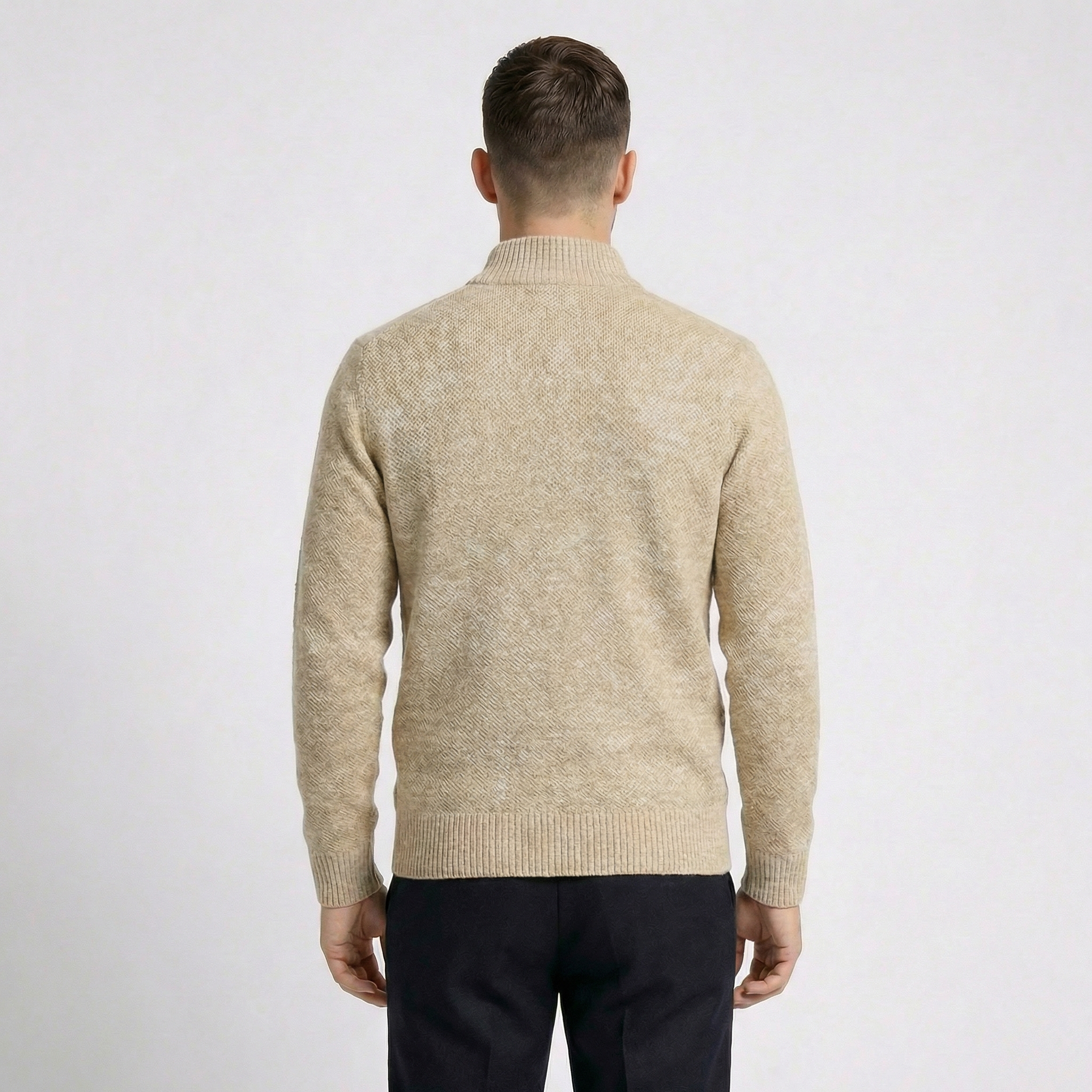 Lucera Textured Zip Cardigan