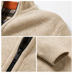 Lucera Textured Zip Cardigan