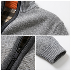 Lucera Textured Zip Cardigan