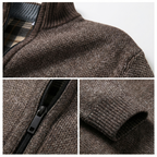 Lucera Textured Zip Cardigan