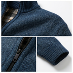 Lucera Textured Zip Cardigan