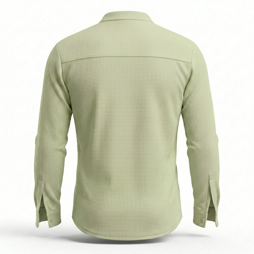 Luciano Half-Button Long Sleeve