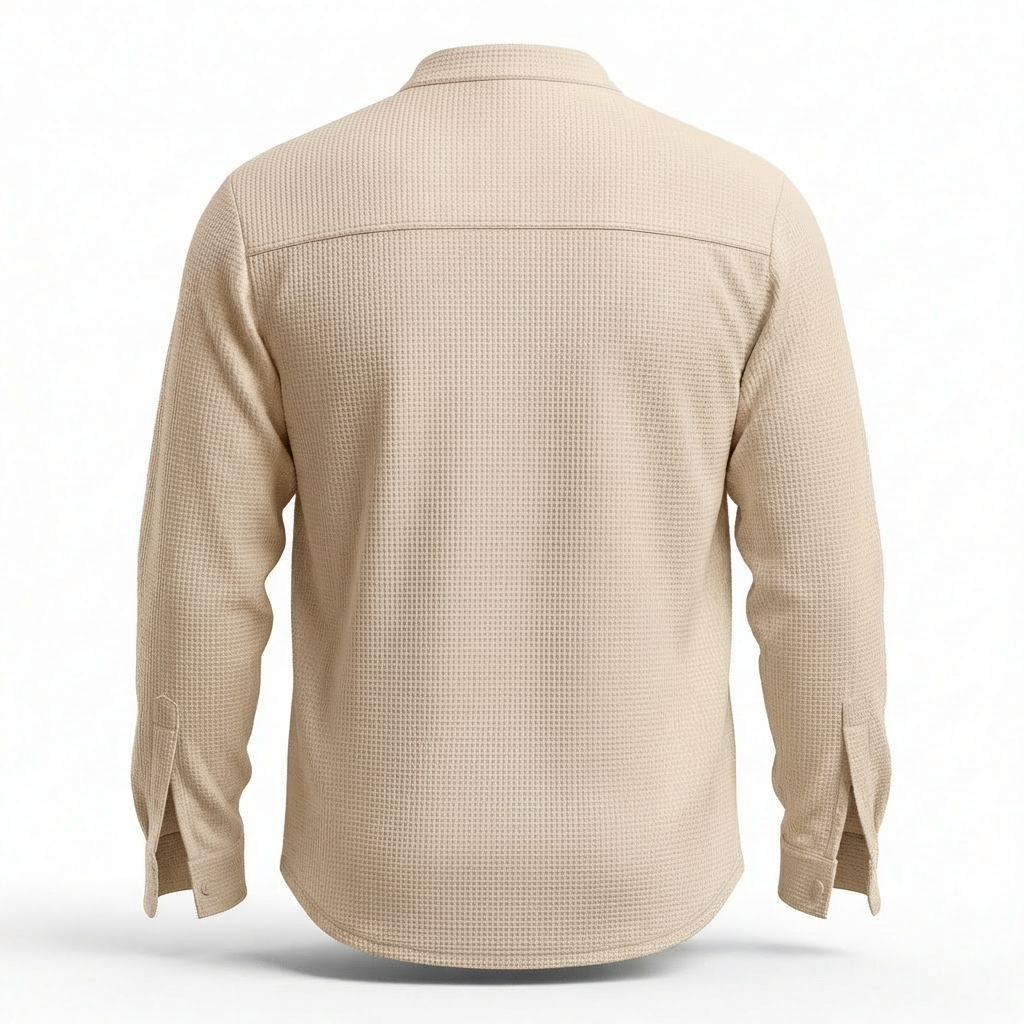 Luciano Half-Button Long Sleeve