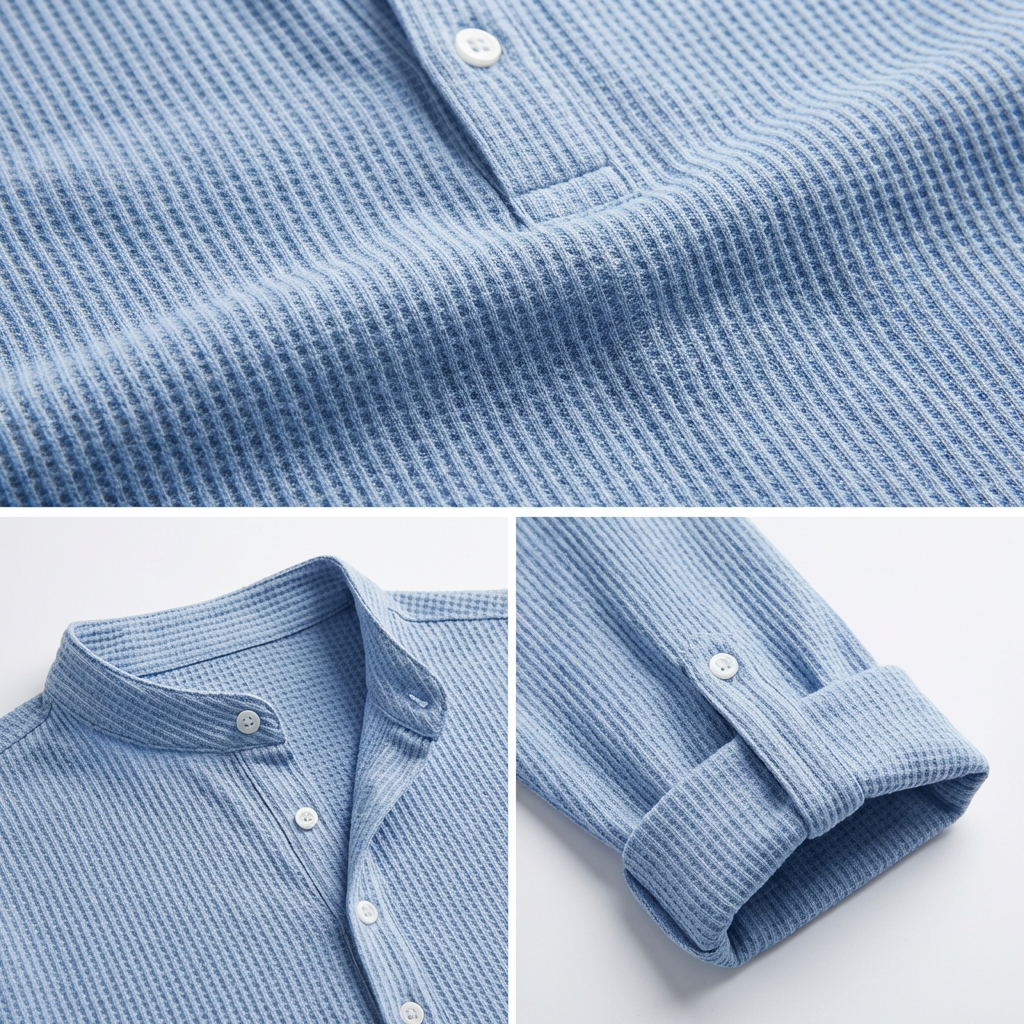 Luciano Half-Button Long Sleeve