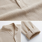 Luciano Half-Button Long Sleeve