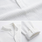 Luciano Half-Button Long Sleeve