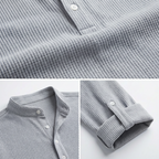Luciano Half-Button Long Sleeve