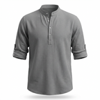 Luciano Half-Button Long Sleeve
