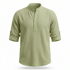 Luciano Half-Button Long Sleeve