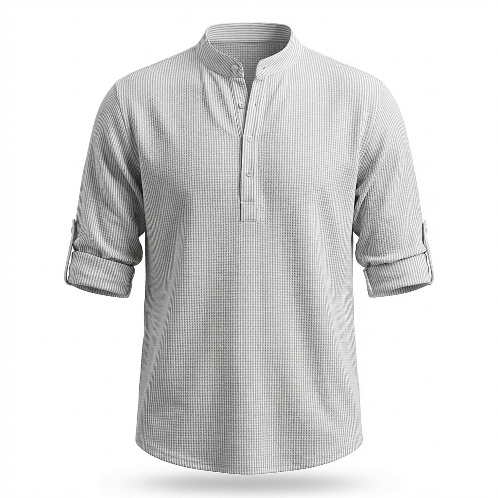 Luciano Half-Button Long Sleeve