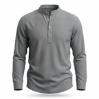 Luciano Half-Button Long Sleeve