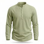 Luciano Half-Button Long Sleeve