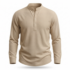 Luciano Half-Button Long Sleeve