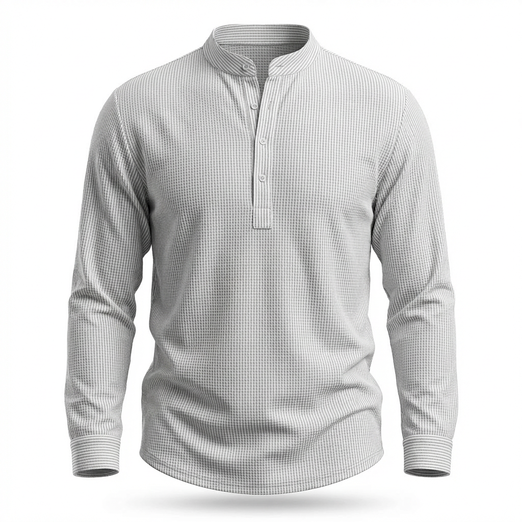 Luciano Half-Button Long Sleeve