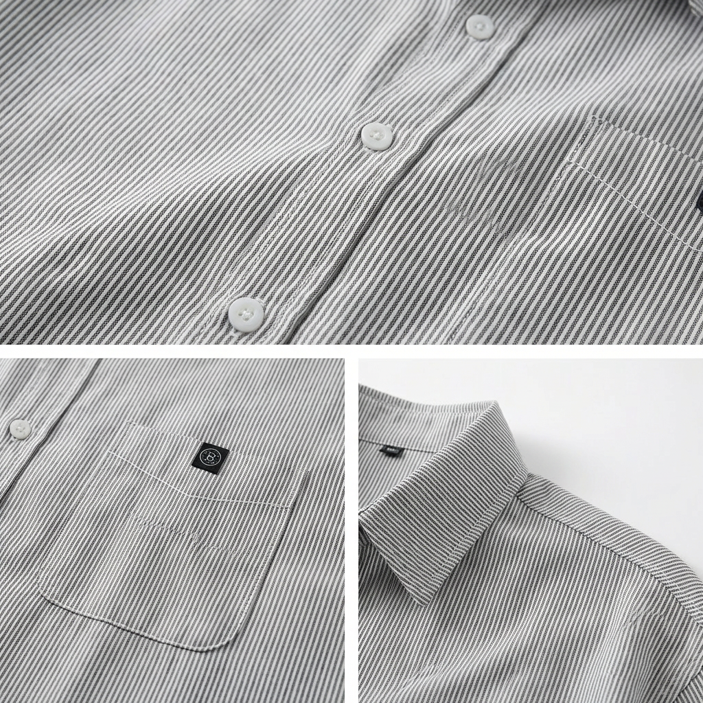 Lugano Stripe Short Sleeve Shirt