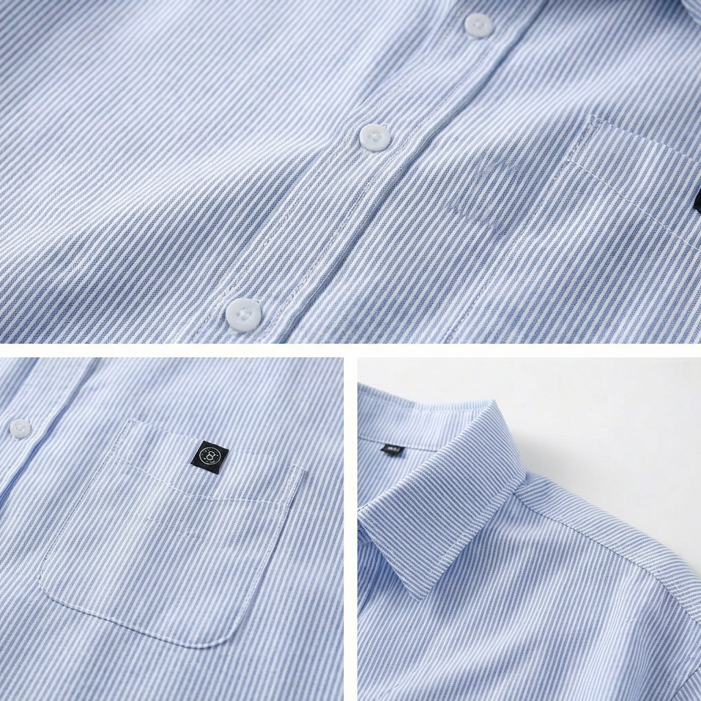Lugano Stripe Short Sleeve Shirt