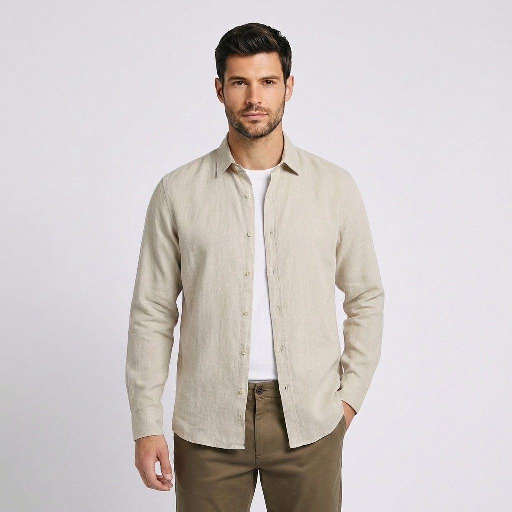 Marnio Button Up Long Sleeve Shirt