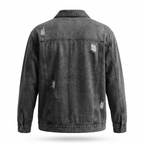 Modugno Distressed Denim Jacket