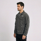 Modugno Distressed Denim Jacket