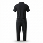 Monreale Button Polo & Pants Set