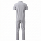 Monreale Button Polo & Pants Set