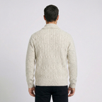 Montecatini Cable Button Cardigan