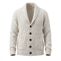 Montecatini Cable Button Cardigan