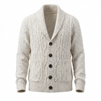 Montecatini Cable Button Cardigan
