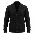 Montecatini Cable Button Cardigan