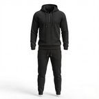 Norvelo Waffle-Knit Hoodie and Pants Set