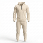 Norvelo Waffle-Knit Hoodie and Pants Set