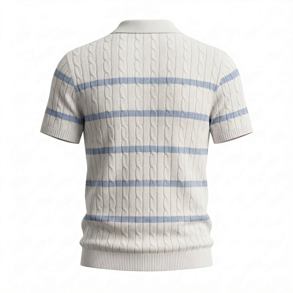 Orsano Refined Stripe Polo