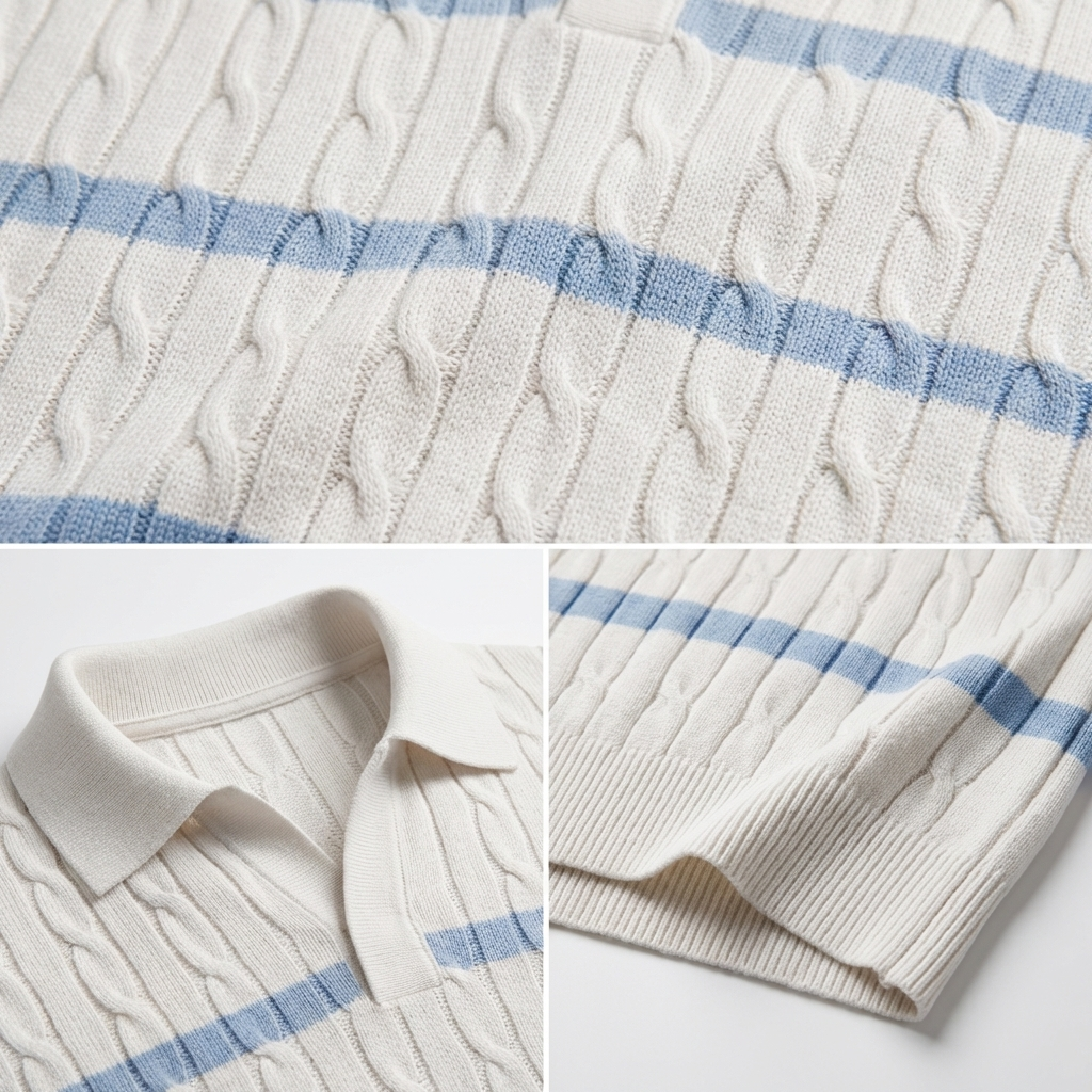 Orsano Refined Stripe Polo