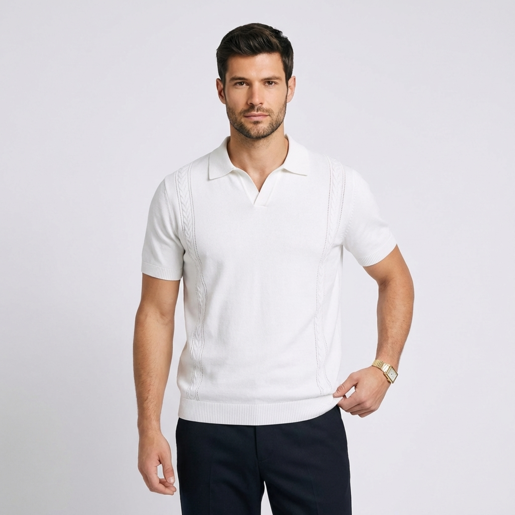 Orven SS Knit Polo