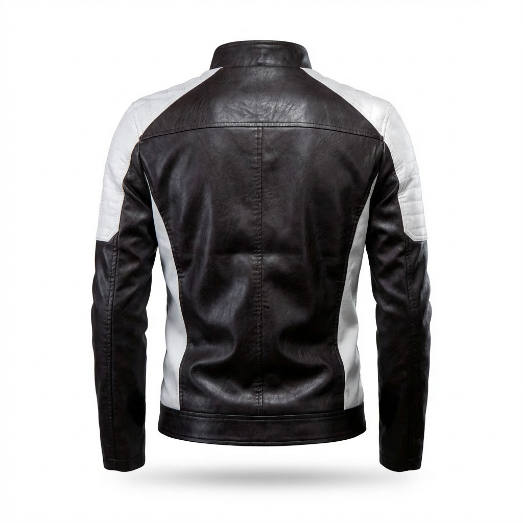 Orvieto Two-Tone Leather Jacket