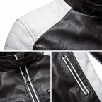 Orvieto Two-Tone Leather Jacket