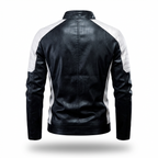 Orvieto Two-Tone Leather Jacket