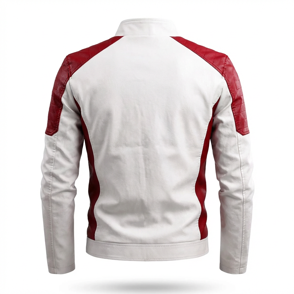 Orvieto Two-Tone Leather Jacket