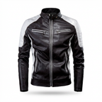 Orvieto Two-Tone Leather Jacket