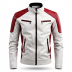 Orvieto Two-Tone Leather Jacket