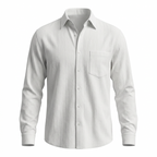 Otranto Minimal Button Up Long Sleeve Shirt