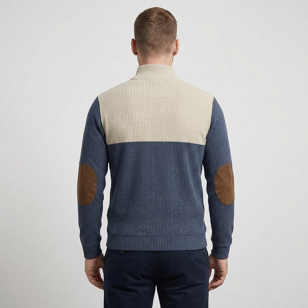 Pordenone Color Block Long Sleeve Sweatshirt