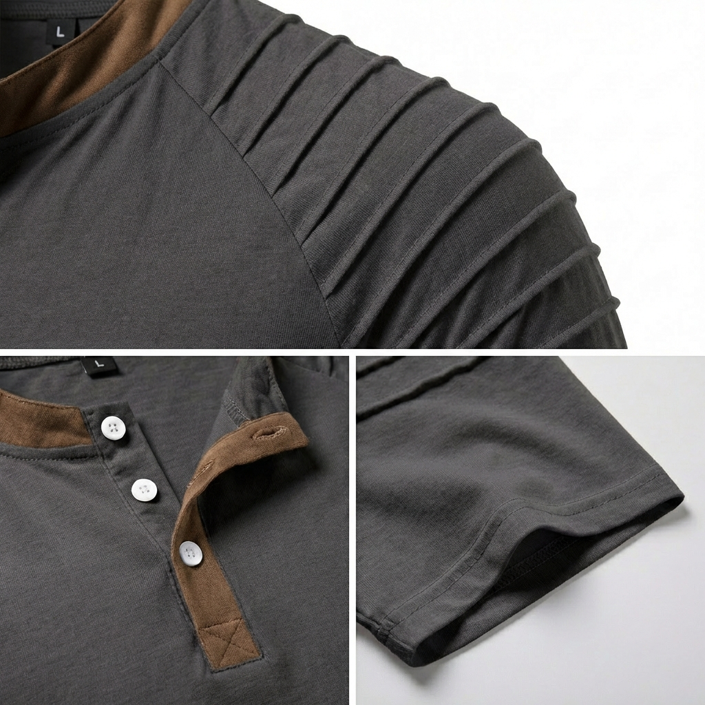 Portofino Short Sleeve Henley