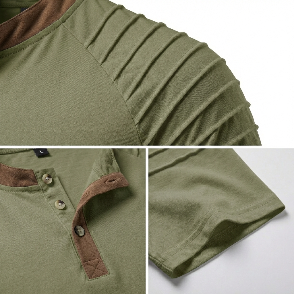 Portofino Short Sleeve Henley