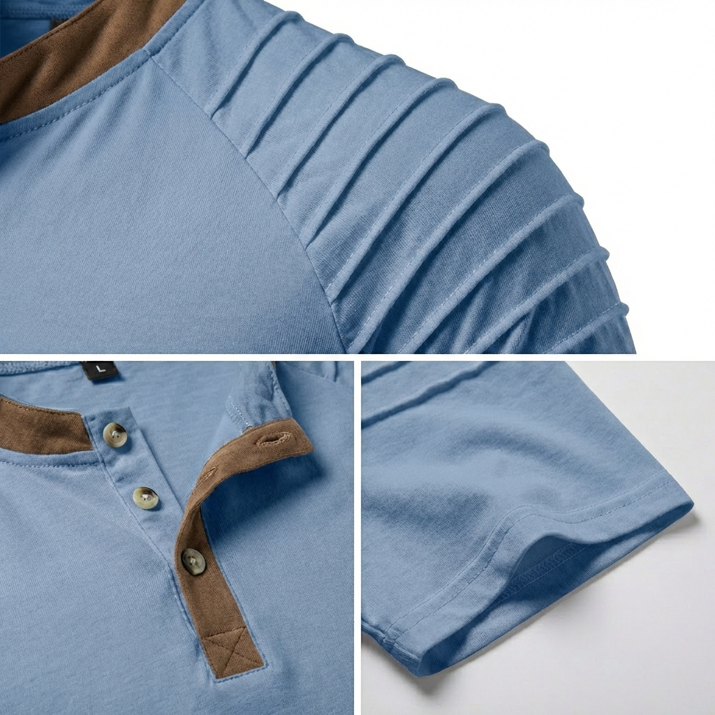Portofino Short Sleeve Henley